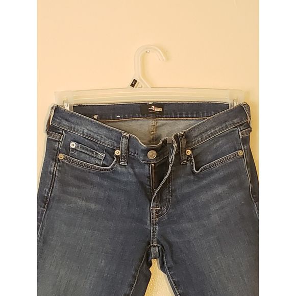 Women's, 7 For All Mankind Jeans, W28/L26, Bootcut, Blue - Picture 4 of 7